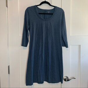 Garnet Hill Blue Dress Size Small